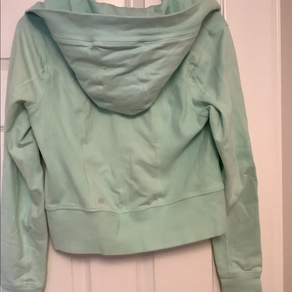 Lulu Mint Green Hoodie - Picture 2 of 4